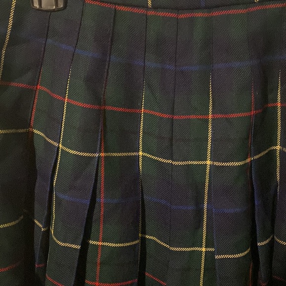Vintage excellent condition Pendleton Tartan plaid midi skirt dark academia! - Picture 2 of 4